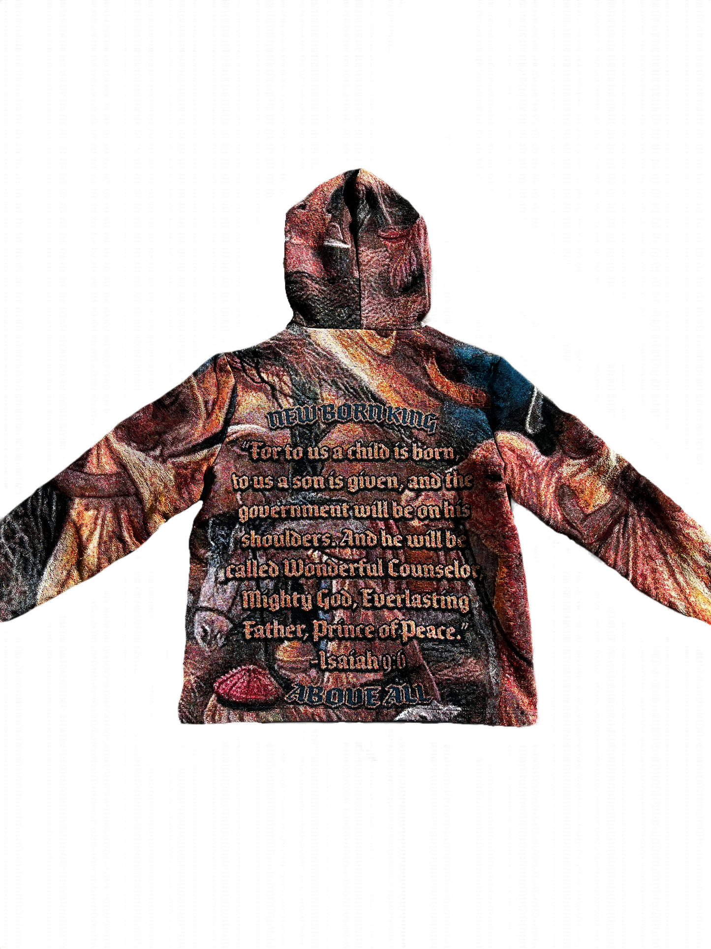 New Born King Tapestry HOODIE